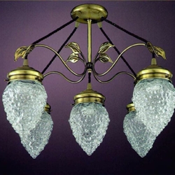 Semiplafón de Bronce Cromita - Imagen 1