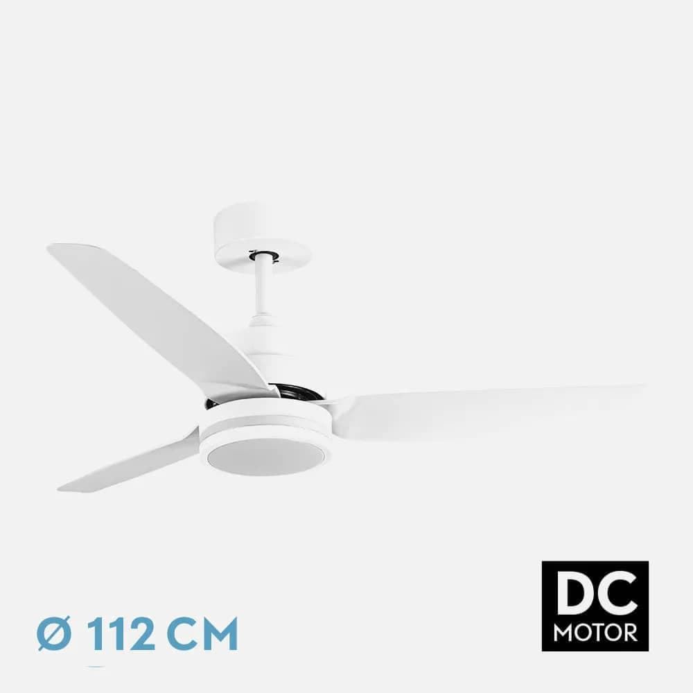 Ventilador Blanco con 3 aspas - Imagen 3