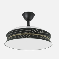 Ventilador con Diseño de Textura y Aspas Desplegables - Imagen 2