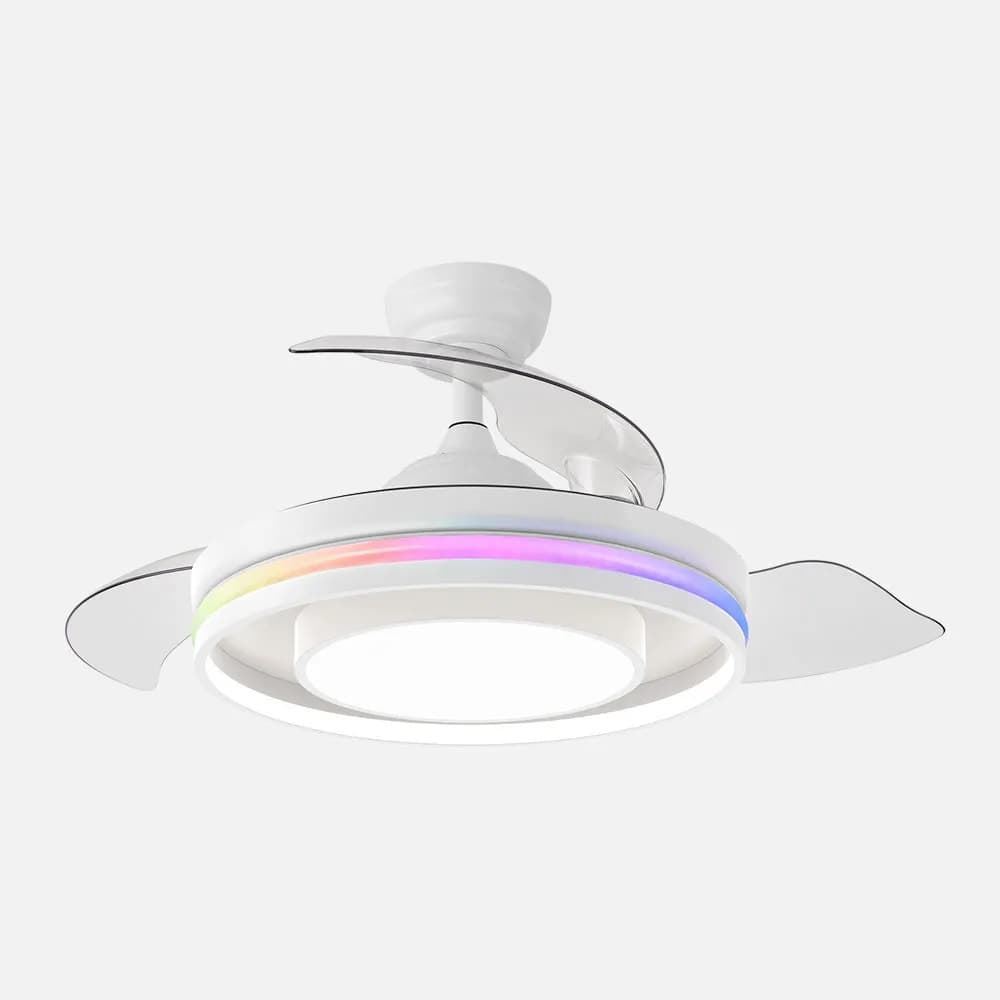 Ventilador con Luces RGB y Tija doble - Imagen 1
