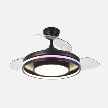 Ventilador con Luces RGB y Tija doble - Imagen 2