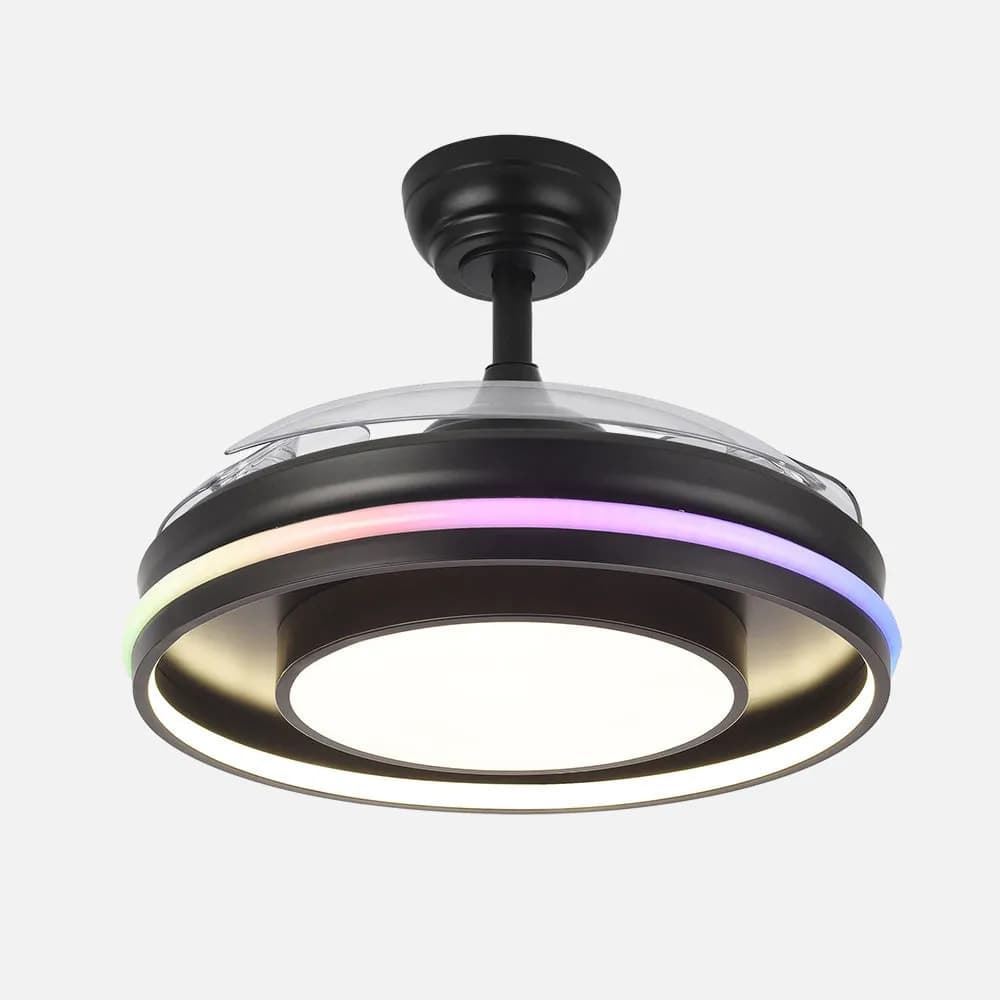 Ventilador con Luces RGB y Tija doble - Imagen 8