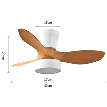 Ventilador V108 Blanco de 80 cm - Imagen 2